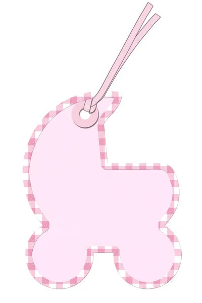 Baby Shower Gift Tag — Stock Photo, Image