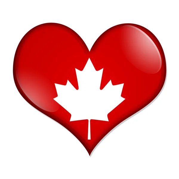Me encanta Canadá — Foto de Stock