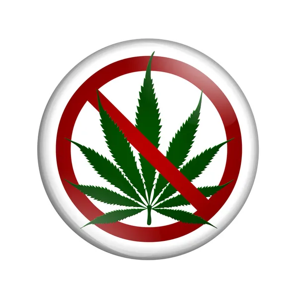 Zatrzymując się przy użyciu marihuany — Zdjęcie stockowe