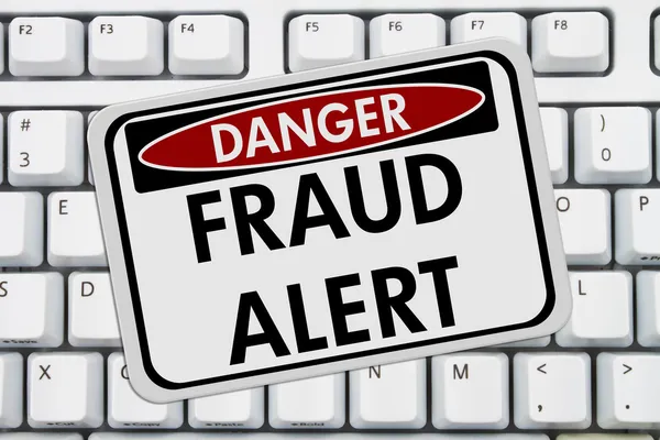 Fraud Alert — Stock Photo, Image