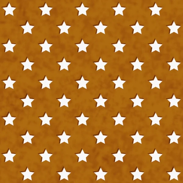 Ткань золотой и белой звезды — стоковое фото