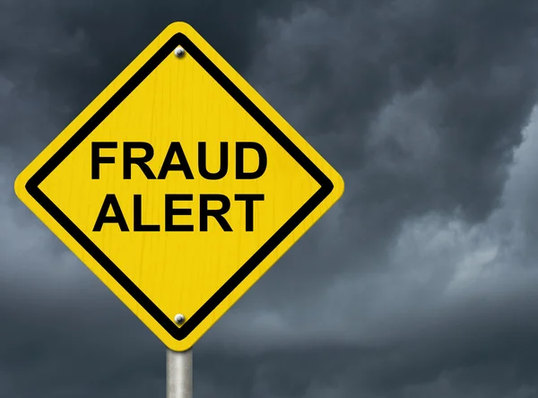 Fraud Alert — Stock Photo, Image