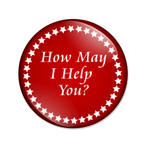 How May I Help You button