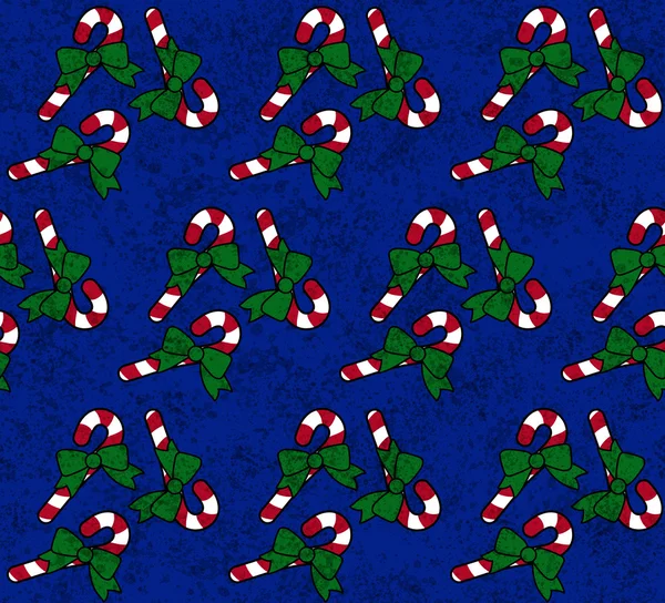 Цукерки тростини Різдвяний текстурний тканинний фон — стокове фото