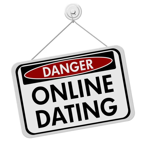 Perigos de Online Dating — Fotografia de Stock