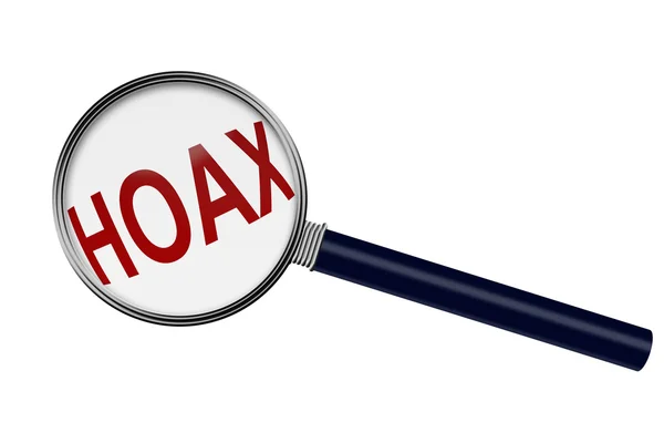 Looking for Information about a Hoax — Stock Photo, Image