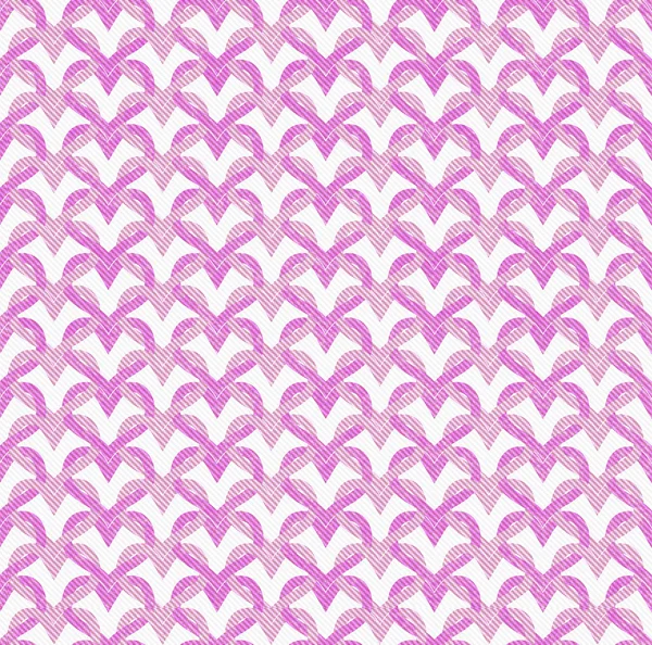 Círculos entrelaçados rosa tecido texturizado fundo — Fotografia de Stock