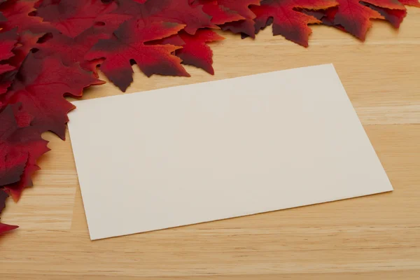 Autumn Time Message Stock Picture