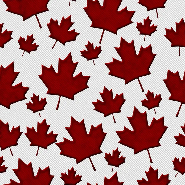 Rot Herbst Blätter texturierten Stoff Hintergrund — Stockfoto
