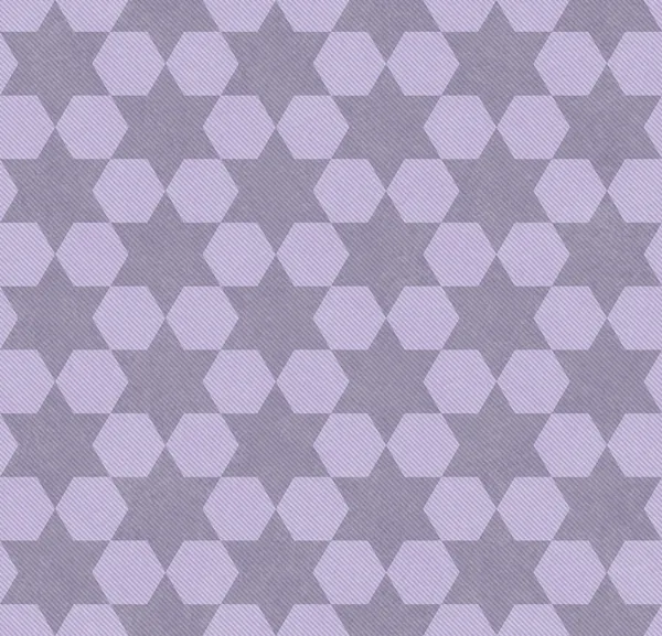 Purple Hexagon Patterned Textured Fabric Background — Stock Photo, Image