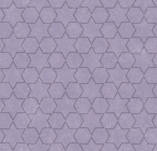 紫色的六角形图案纹理的织物背景 — 图库照片