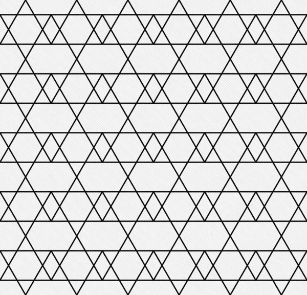 黒と白の線とジグザグ パターン テクスチャ布表現 — ストック写真