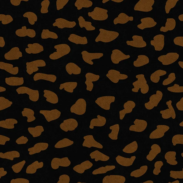 Brown and Black Leopard Print Textured Fabric Background — Stock Photo, Image
