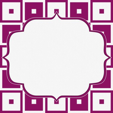 pembe ve beyaz duvar halısı kare kumaş arka plan