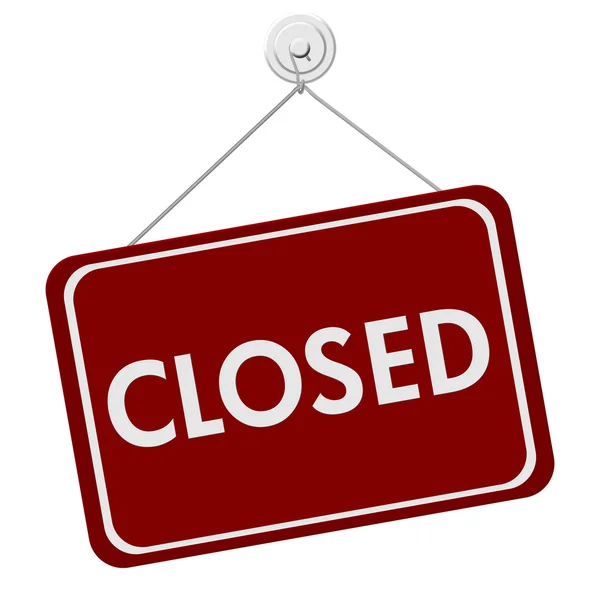 Closed Sign — Stock Photo, Image