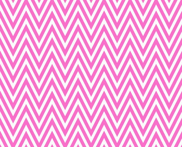 Thin Bright Pink and White Horizontal Chevron Striped Textured F — Stock Photo, Image