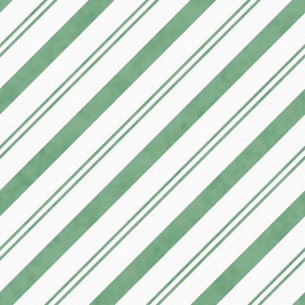 Pale Green Diagonal Striped Textured Fabric Background — Stock Photo, Image