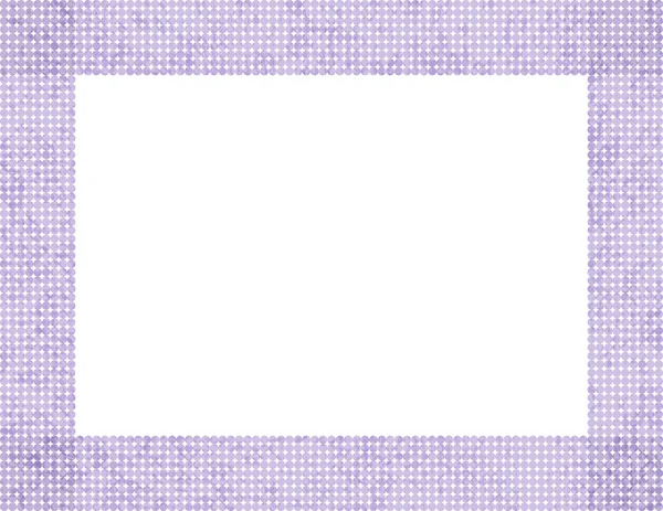 Purple Polka Dot Frame — Stock Photo, Image