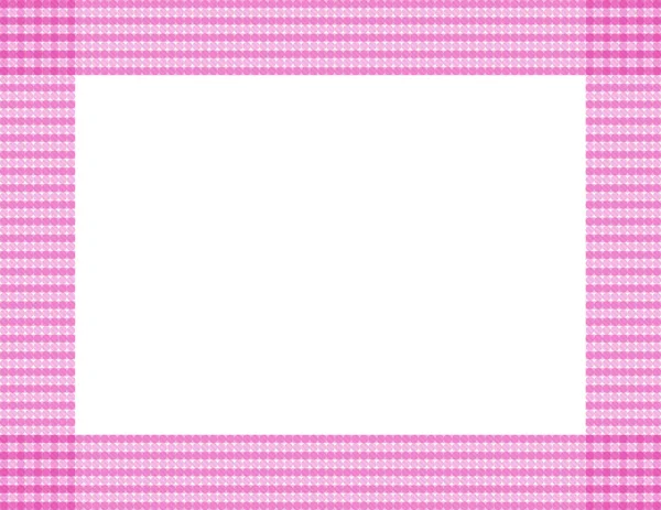 Pink Polka Dot Frame — Stock Photo, Image