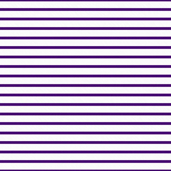 Fino escuro roxo e branco horizontal listrado tecido texturizado Ba — Fotografia de Stock