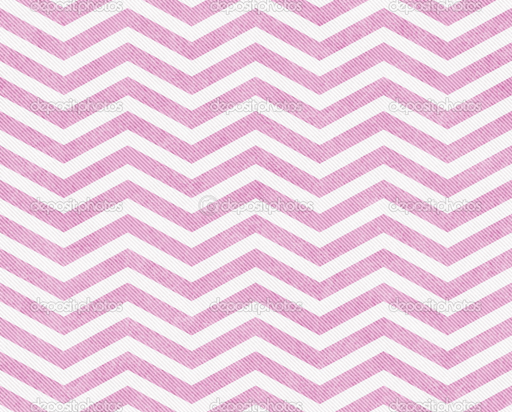 Light Pink and White Zigzag Textured Fabric Background