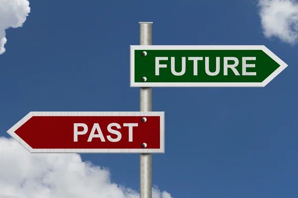 Future versus Past — Stock Photo, Image