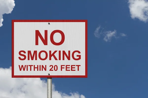No Smoking Sign — Stock Photo, Image