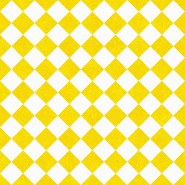 kumaş dokulu arka planda sarı ve beyaz çapraz dama