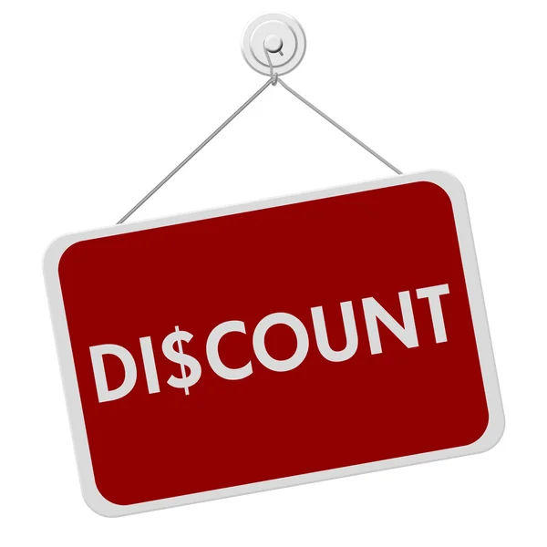 Discount Sign — Stock Photo, Image