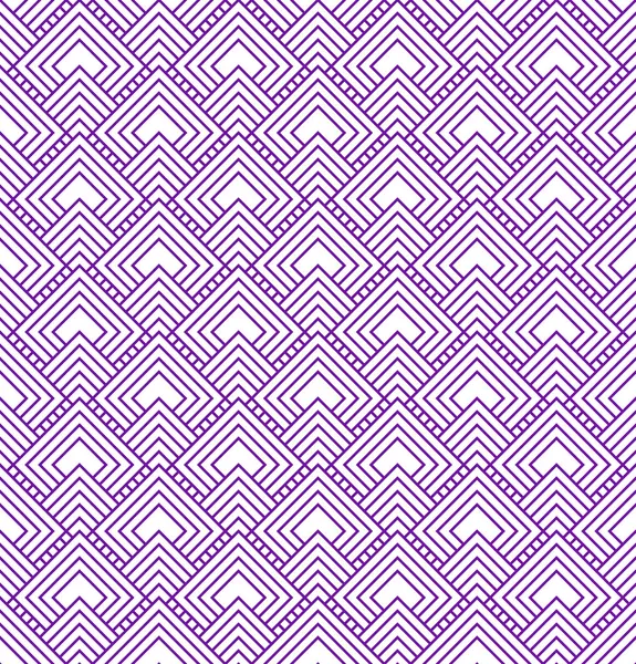 Purple and White Diamonds Tiles Pattern Repeat Background — Stock Photo, Image