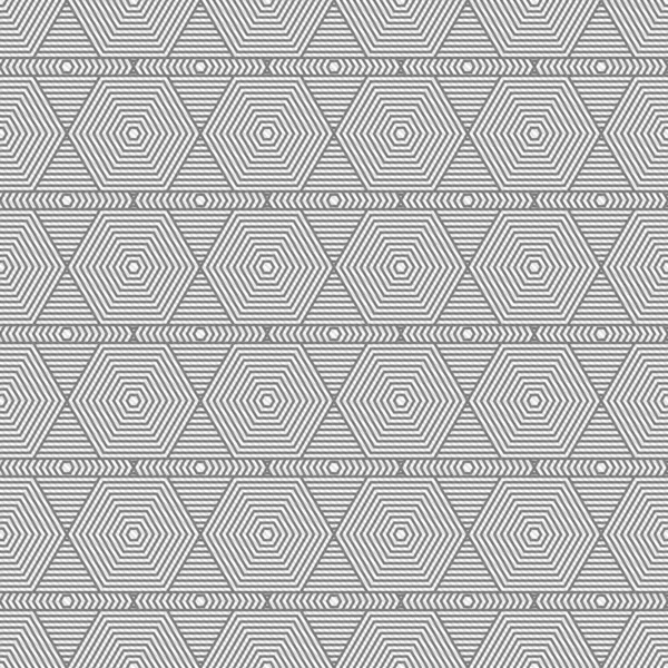 Серый и белый шестиугольники плитки шаблон повторить фон Стоковое Изображение