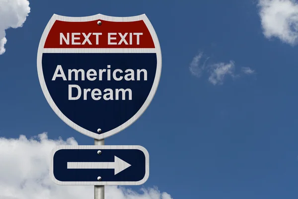Αμερικανικό όνειρο αυτό τον τρόπο — Φωτογραφία Αρχείου