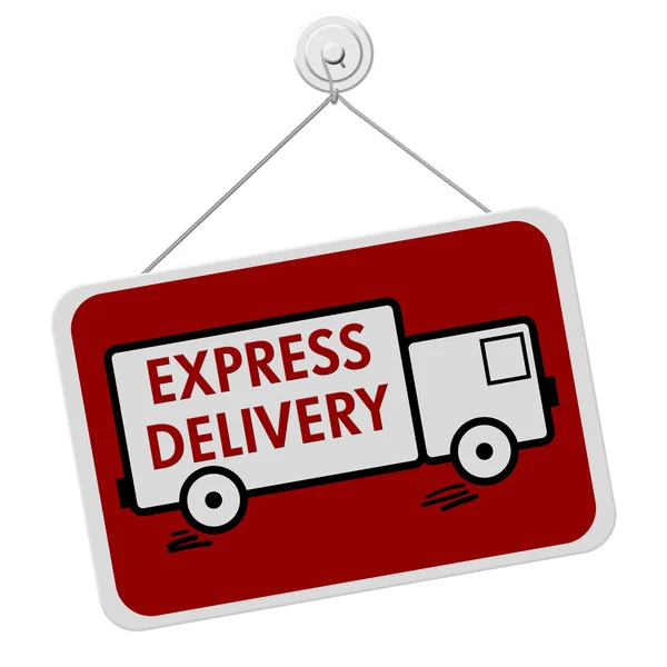 Express Delivery Sign — Stock Photo, Image