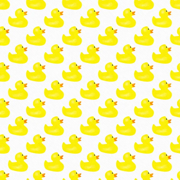 Yellow Ducks Pattern Repeat Background — Stock Photo, Image