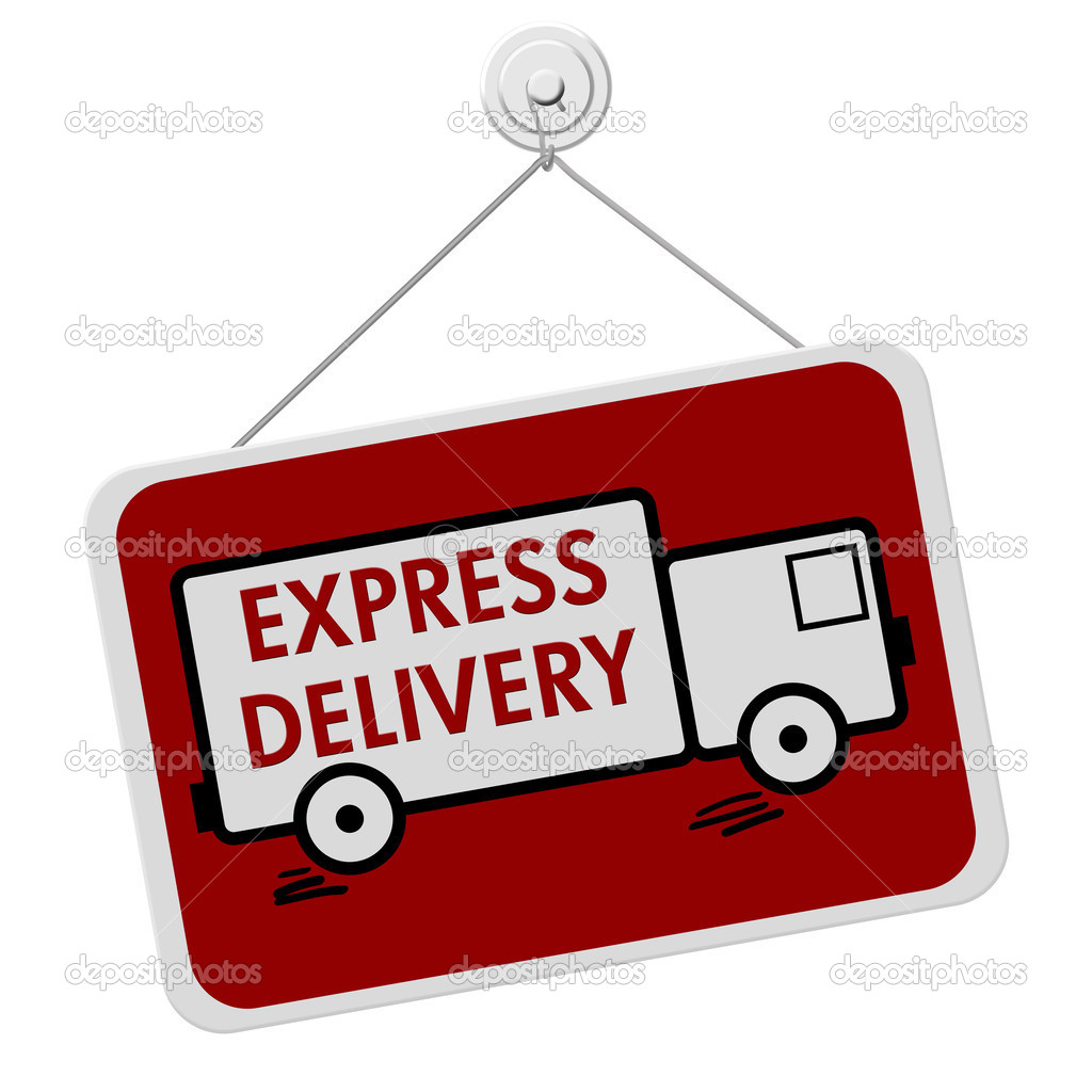 Express Delivery Sign