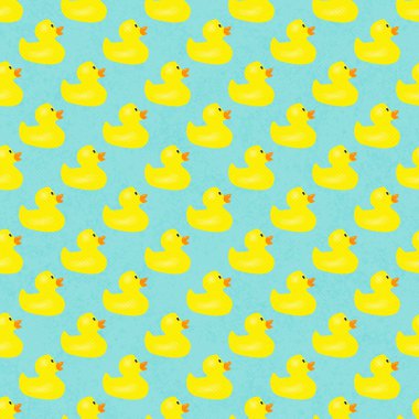 Yellow Ducks Pattern Repeat Background clipart