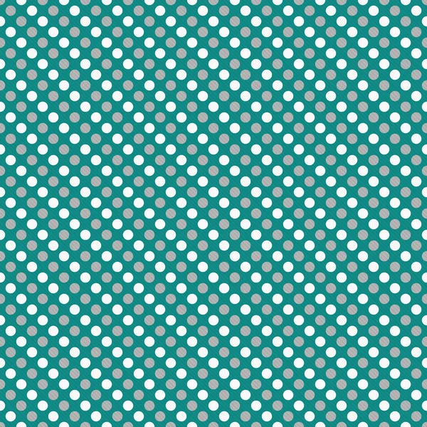 Grijze en witte kleine polka dot patroon herhalen achtergrond — Stockfoto