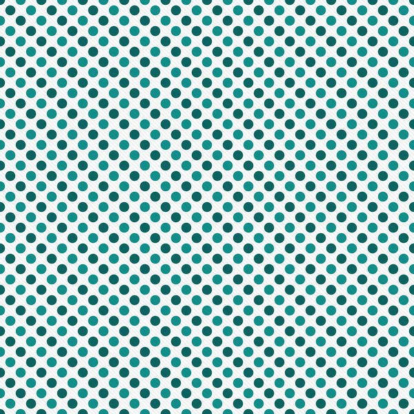 빛과 어두운 청록색 작은 폴카 도트 패턴 반복 배경 — 스톡 사진