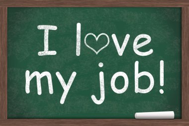 İşimi seviyorum.