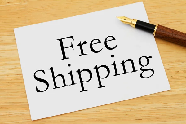 Free Shipping Available — Stock Photo, Image