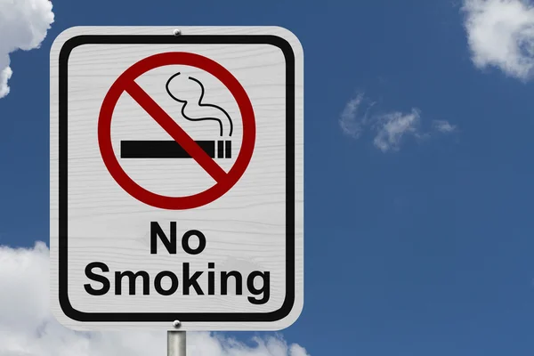 Žádné kouření — Stock fotografie