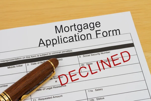 Mortgage Application Form — Stock Photo, Image