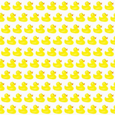 Yellow Ducks Pattern Repeat Background clipart