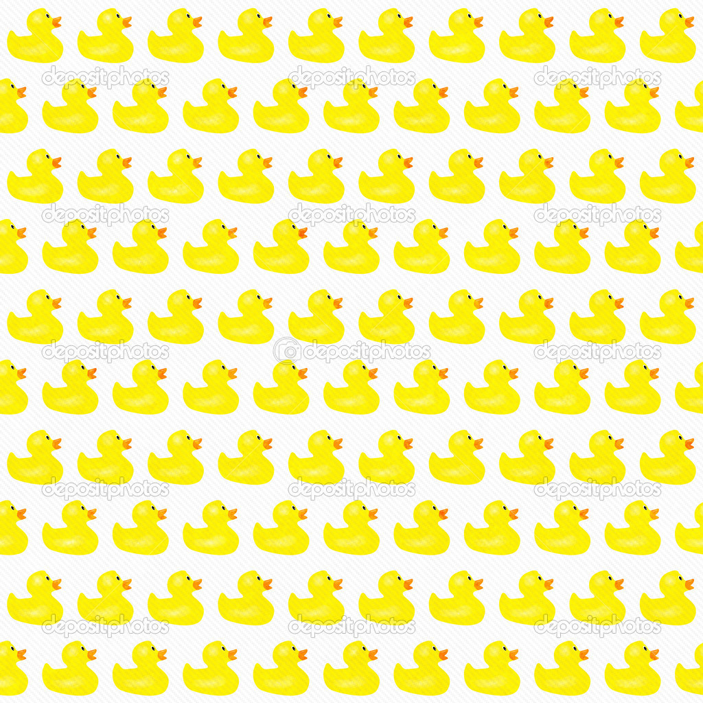 Yellow Ducks Pattern Repeat Background
