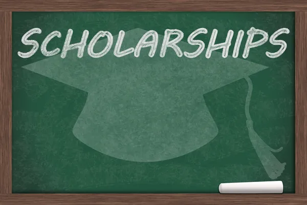 Getting a school scholarship — Stock Photo, Image