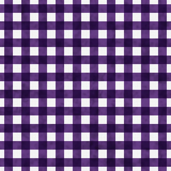 Padrão de Gingham roxo brilhante repetir fundo — Fotografia de Stock