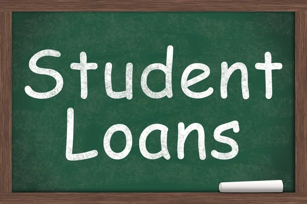 Студентські кредити — стокове фото