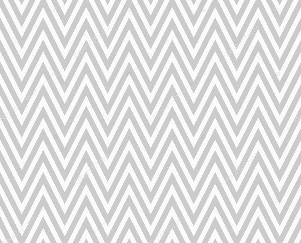 Gray and White Zigzag Textured Fabric Repeat Pattern Background