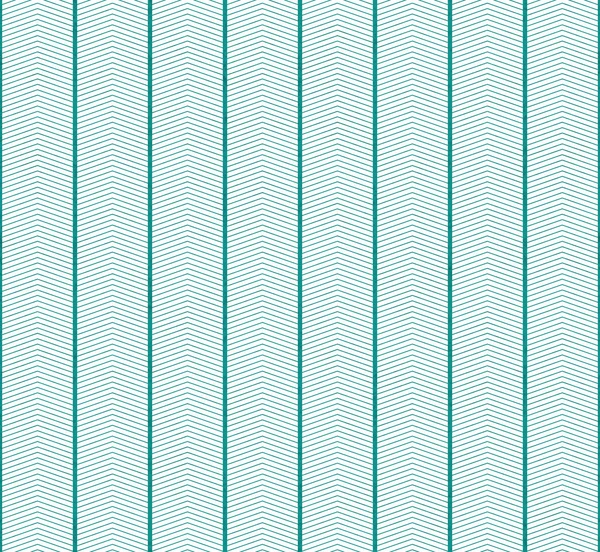 White and Teal Zigzag Textured Fabric Pattern Background — Stock Photo, Image