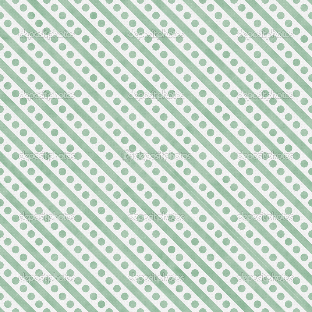 緑と白の小さな水玉 ストライプ パターンの自己抗原を光します ストック写真 C Karenr